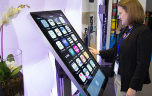 giant itab touch screen kiosk